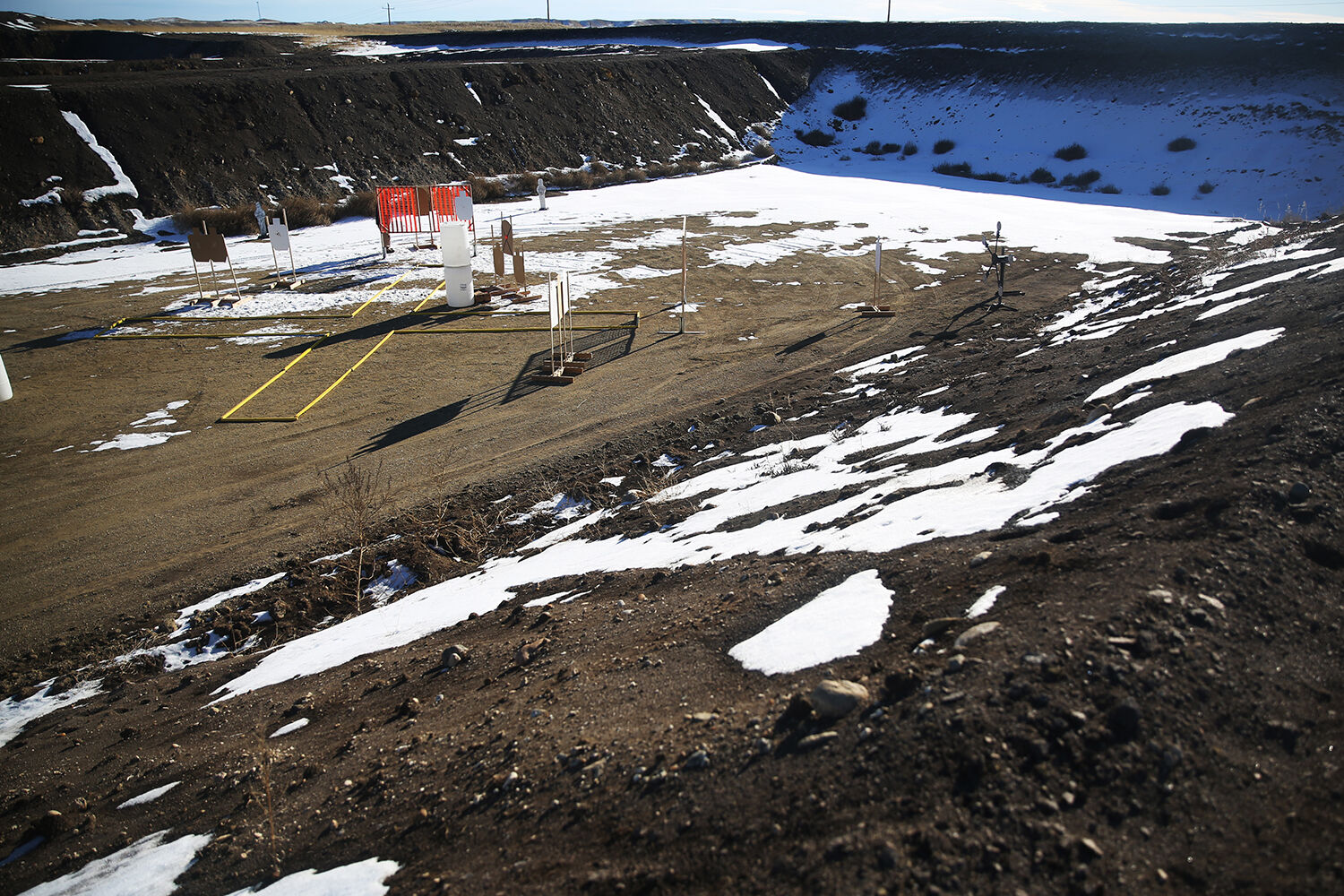 The recently expanded range includes a number of new shooting ranges